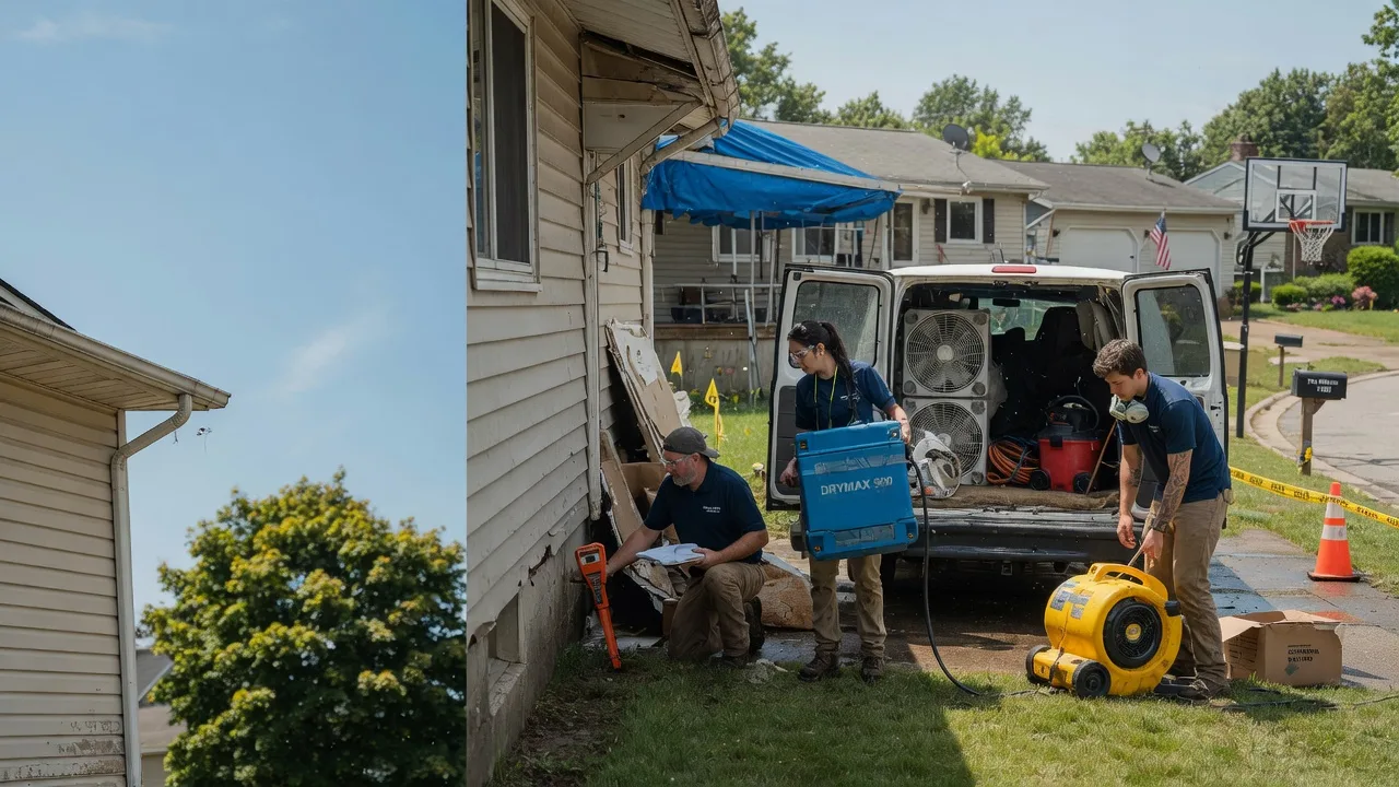 Ceiling Leak Cleanup in Port Huron, MI near me